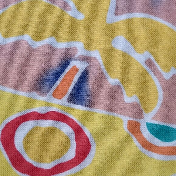 Vintage Watermelon Floral Shirt Womens Medium 21x22 White - Picture 11 of 13